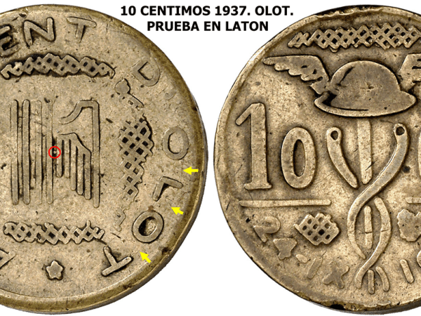 10 CENTIMOS 1937.&nbsp;OLOT.